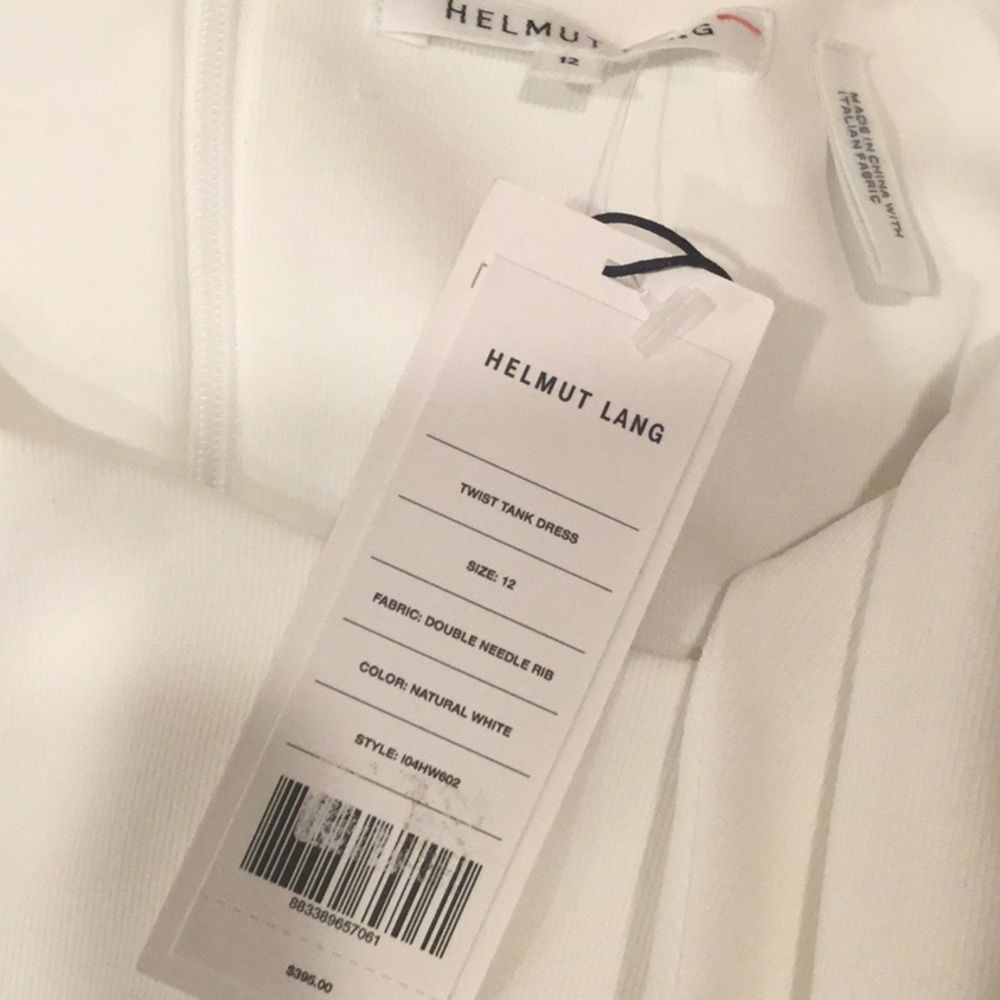 Helmut Lang Twisted Mini Tank Dress - Picture 9 of 10